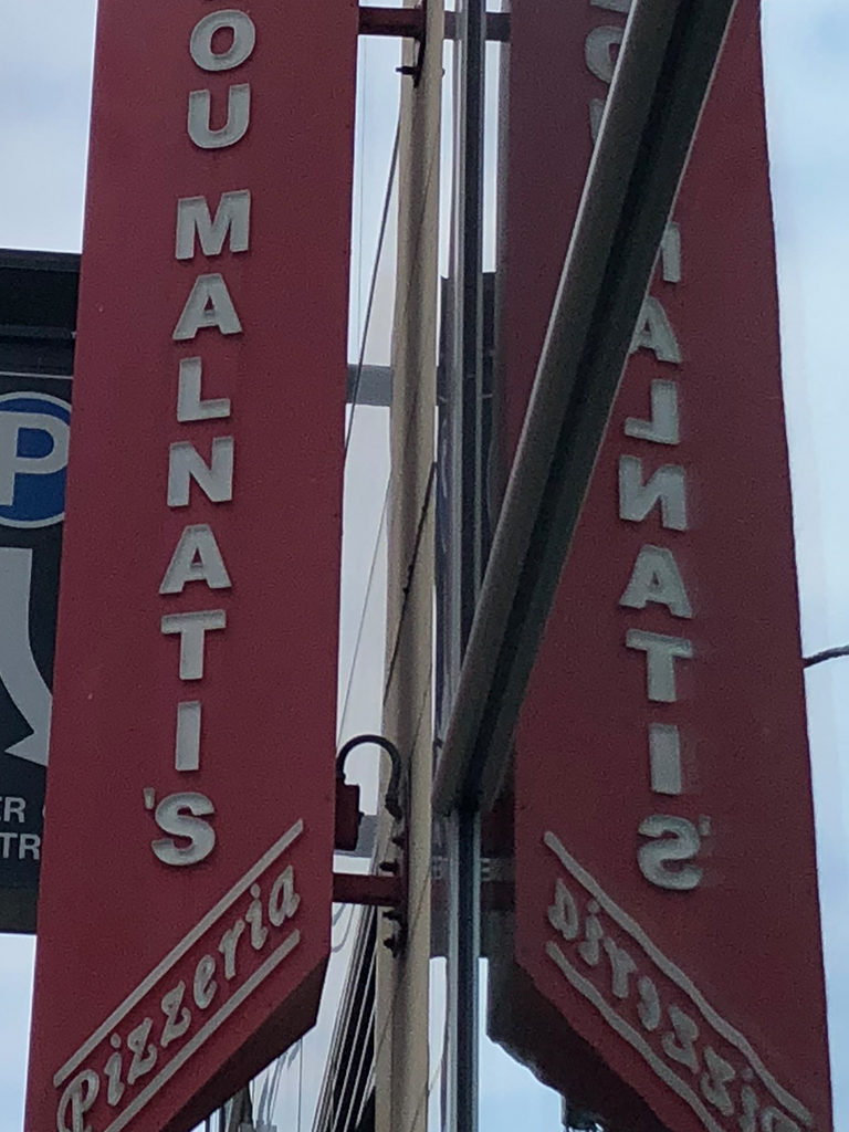 Chicago Lou Malnatis Sign