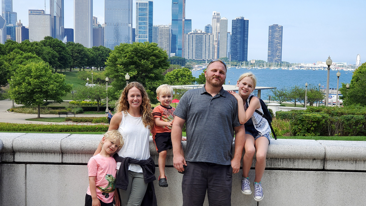 Chicago Skyline, This Little Family